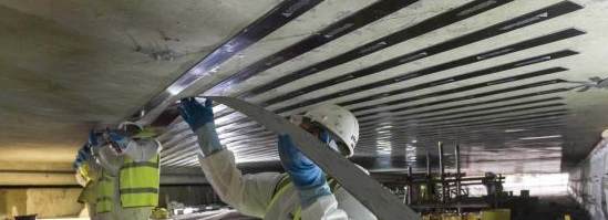 Gia cường kháng uốn cho sàn bê tông